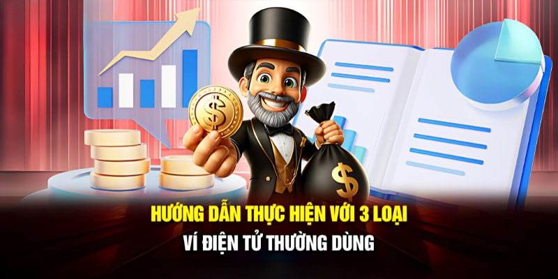 Thực hiện nạp tiền vào 79king thông qua ví điện tử